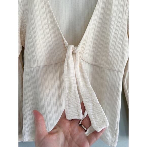 Sézane | Sezane | Cyrielle Top in Ecru Cream/Ivory | Sz M - Picture 4 of 9